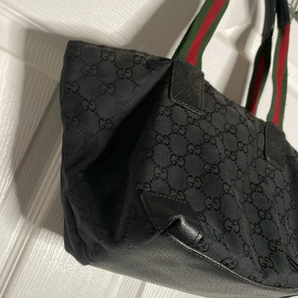 Vintage Gucci GG Canvas Web Handbag - Picture 8 of 16